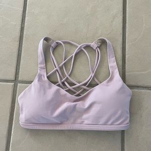 lululemon free to be bra - wild light support size 4
